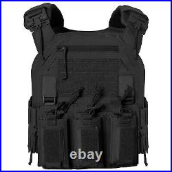 1000D Nylon Quick Release Modular tactical vest with triple magazine Pouch
