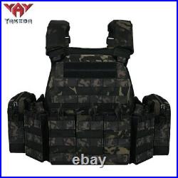 1000D Nylon Tactical Vest Outdoor Hunting Protective Adjustable Molle Vest