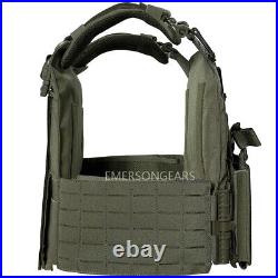 1000D Nylon tactical suit modular Quick release vest with triple mag pouch