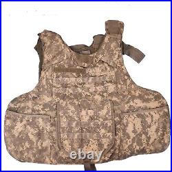 22 Pc Lot Improved Outer Tactical Vest Front & Back Carrier Ballistic Plates +++