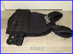 5.11 Tactical 56100 Tactec Plate Carrier Vest With Rogue 7.5 Lb Plates US NAVY