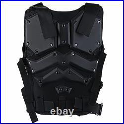 ACTIONUNION Tactical Vest for Men Airsoft Vest Youth Adjustable Molle Vest Fi