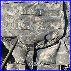 ACU Individdual IMPROVED PLATE CARRIER TACTICAL VEST XL Long Soft ARMOR INSERTS