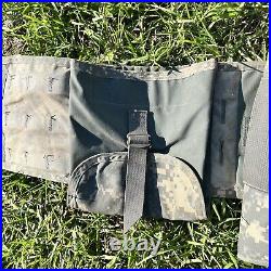 ACU Individdual IMPROVED PLATE CARRIER TACTICAL VEST XL Long Soft ARMOR INSERTS