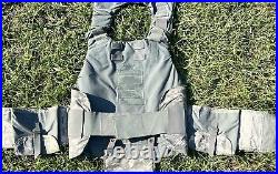 ACU Individdual IMPROVED PLATE CARRIER TACTICAL VEST XL Long Soft ARMOR INSERTS