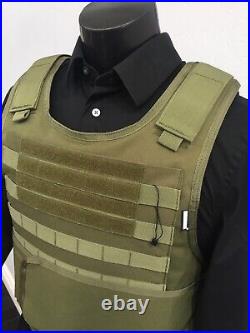 AR600 Rifle Plates Tactical Carrier lll+ Body Armor BULLETPROOF Vest 3+