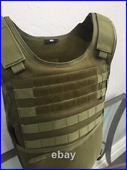 AR600 Rifle Plates Tactical Carrier lll+ Body Armor BULLETPROOF Vest 3+