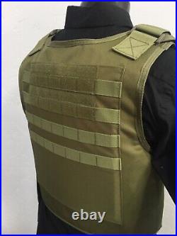 AR600 Rifle Plates Tactical Carrier lll+ Body Armor BULLETPROOF Vest 3+