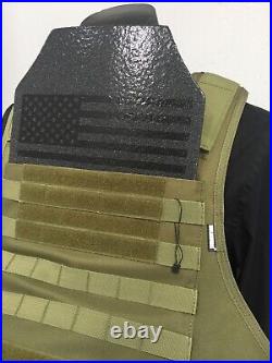 AR600 Rifle Plates Tactical Carrier lll+ Body Armor BULLETPROOF Vest 3+