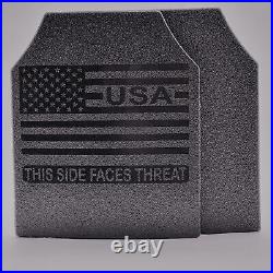 Active Shooter Tactical Vest Plate Carrier With Level III L3 Fearless Armor Plates