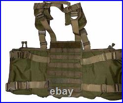 Authentic BDS Tactical Chest Rig, Waist Pouch, Mag Pouch, Dump Pouch, Coyote