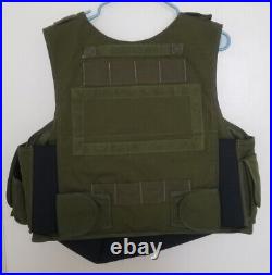 BPS Tactical Police Sheriff Corrections Tactical Vest Carrier Olive Green