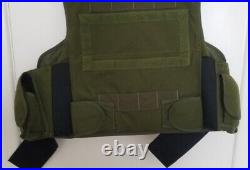 BPS Tactical Police Sheriff Corrections Tactical Vest Carrier Olive Green