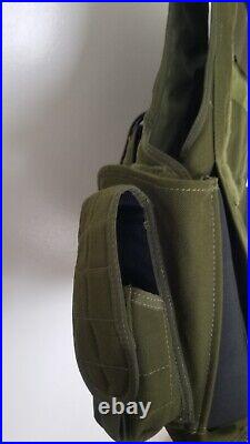 BPS Tactical Police Sheriff Corrections Tactical Vest Carrier Olive Green