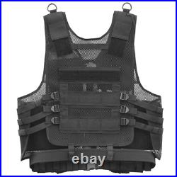 Black Deluxe Tactical Vest Husky Extra Large GLV547BH