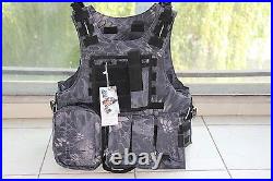 Black Python pattern Combat Tactical Soft Bullet proof vest IIIA NIJ0101.06