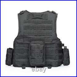 Body Armor Black tactical bullet proof vest IIIA NIJ0101.06 Size M, L, XL, XXL