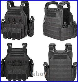 CAMO Tactical Outdoor Carrier Vest 40 Black