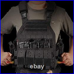 CAMO Tactical Outdoor Carrier Vest 40 Black