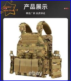 CP Quick Release Military Tactical Vest Padded Airsoft Plate Carrier Vest Gift