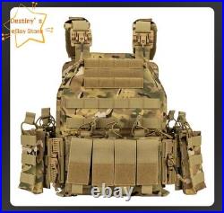 CP Quick Release Military Tactical Vest Padded Airsoft Plate Carrier Vest Gift