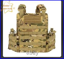 CP Quick Release Military Tactical Vest Padded Airsoft Plate Carrier Vest Gift