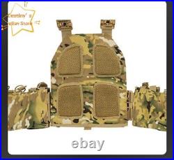 CP Quick Release Military Tactical Vest Padded Airsoft Plate Carrier Vest Gift