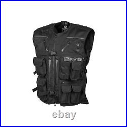 Covert Tactical Vest Scorpion Black Lg/XL