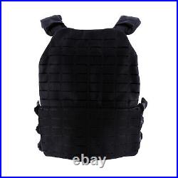 DDT York Plate Carrier BLACK Lightweight Tactical Molle Vest Veteran Owned