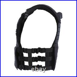 DDT York Plate Carrier BLACK Lightweight Tactical Molle Vest Veteran Owned