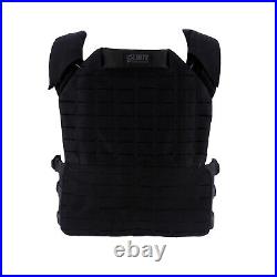 DDT York Plate Carrier BLACK Lightweight Tactical Molle Vest Veteran Owned