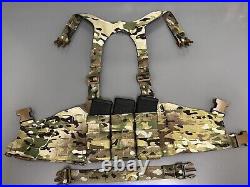 ESSTAC Chicom 556 Triple Chest Rig New, Multicam. 223, 5.56