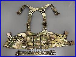 ESSTAC Chicom 556 Triple Chest Rig New, Multicam. 223, 5.56