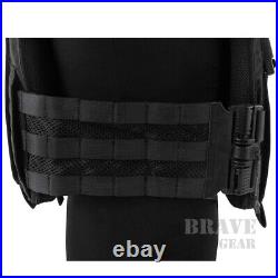 Emerson LAVC Assault Tactical Plate Carrier MOLLE Quick Release Vest Body Armor