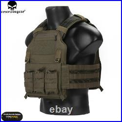 Emerson Tactical 420 Combat Vest Molle Plate Carrier Harness Body Armor Airsoft