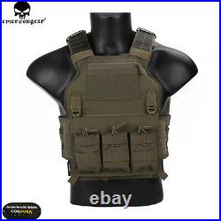 Emerson Tactical 420 Combat Vest Molle Plate Carrier Harness Body Armor Airsoft