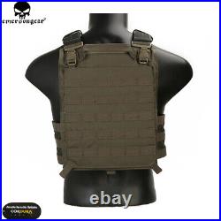 Emerson Tactical 420 Combat Vest Molle Plate Carrier Harness Body Armor Airsoft