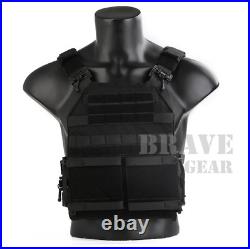 Emerson Tactical JPC 2.0 Plate Carrier Quick Release Assaulter Armor Vest Black