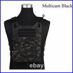 Emerson Tactical Molle Combat Jumpable Plate Carrier JPC Vest Body Armor +Plate