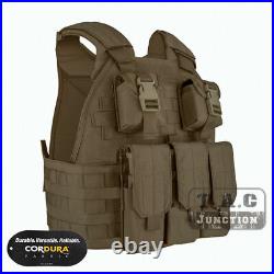 Emerson Tactical SPC Vest Compact High Speed Scalable Plate Carrier with Pouches