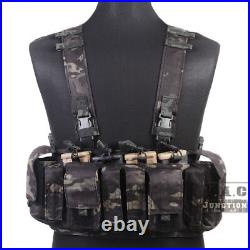 Emerson Tactical UW Chest Rig Gen IV 5.56 9mm Mag Radio Pouch H Harness Carrier