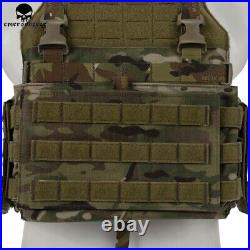 Emerson Tactical Vest MOLLE Combat EVA Plate Carrier 500D Cordura Airsoft