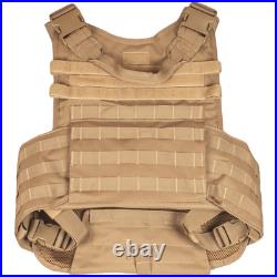 FOX Tactical MOLLE II Vital Plate Carrier Vest Available in Green/Tan/Black