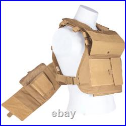 FOX Tactical MOLLE II Vital Plate Carrier Vest Available in Green/Tan/Black