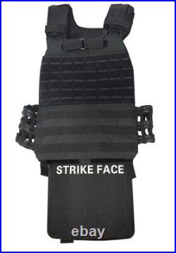 Field Tactical Vest NIJ IV Bulletproof Insertion Plate Aluminum Oxide+PE 10X12