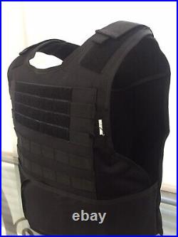 Fits aR500 BULLETPROOF Carrier Tactical Vest Made With Kevlar Plates 3a Inserts