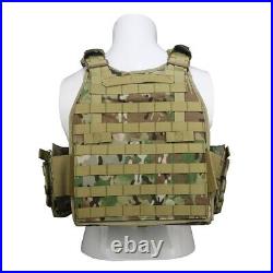 Hunting Tactical Vest Military Molle Plate Carrier Airsoft Paintball Outdoor
