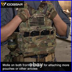 IDOGEAR Tactical Vest Cherry Plate Carrier CPC Molle Gear MultiCam Armor Camo