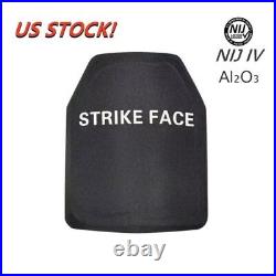 IN US! Army Tactical Vest NIJ IV Bulletproof Insert Aluminum Oxide+PE 10X12 New