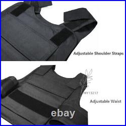 IN US! MOLLE Personal Tactical Armor Vest Protective NIJ IIIA Armored UHMWPE